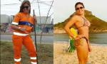 巴西清洁工太性感，被网友封“扫街女神”(图) 