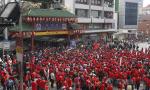 马来西亚爆发万人反华示威 唐人街遭封锁(多图)