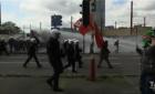 比利时首都布鲁塞尔反紧缩游行爆冲突多人受伤【图】