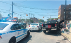 纽约：华人社区警车狂追盗车贼 现场一片狼藉(图)