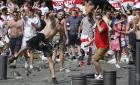 欧洲杯:德国球迷加入暴力混战