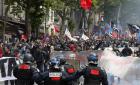 法国总理威胁可能禁止街头示威 工会宣称继续抗议【图】