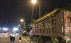 夜间违法行驶的大货车 终逃不过温州交警“十面埋伏”