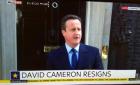 英国宣布脱离欧盟 :卡梅伦宣布辞去首相职务【图】