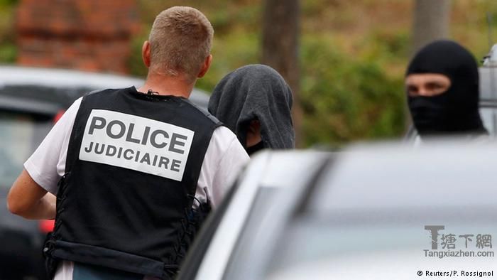 Frankreich Geiselnahme Polizei in Rouen Festnahme