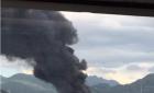 温州藤桥镇上桥村发生火灾，火势惊人引燃多辆汽车爆炸