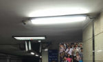 北京地铁1号线早高峰突发故障 列车停隧道中(图)