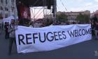 匈牙利反政府示威抗议难民问题公投